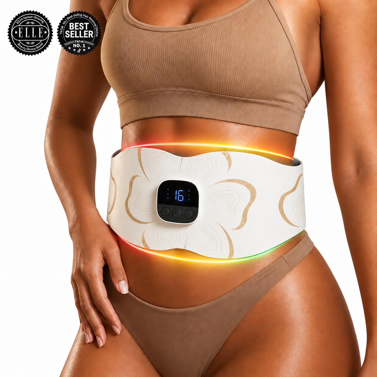 HEVELORA Spectrum Multi-Light EMS Sculpting Belt