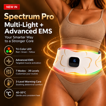 HEVELORA Spectrum Multi-Light EMS Sculpting Belt