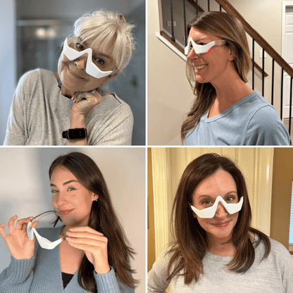 2-in-1 Red Light Therapy + EMS To Erase Eye Bags