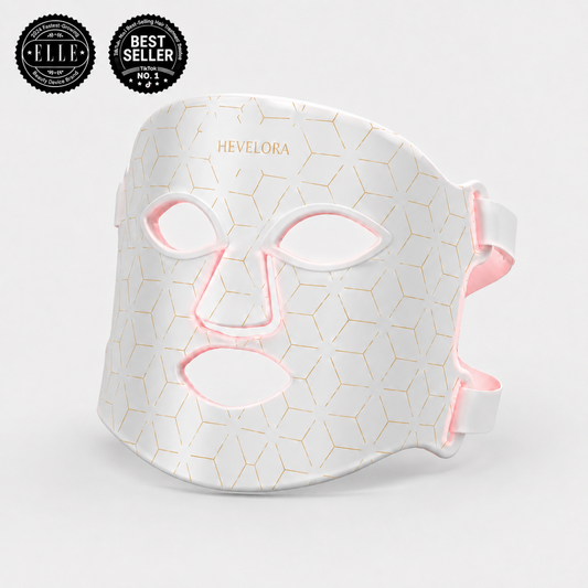 HEVELORA 7-Wavelength LED Light Therapy Face Mask