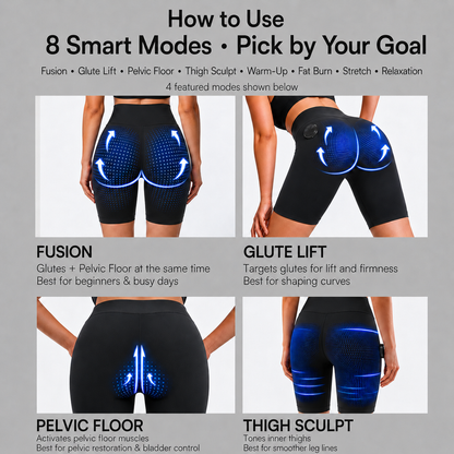 HEVELORA EMS Toning Shorts