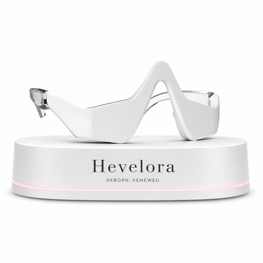 2-in-1 Red Light Therapy + EMS To Erase Eye Bags