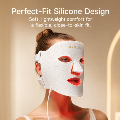 HEVELORA 7-Wavelength LED & NIR Skin Renewal Mask