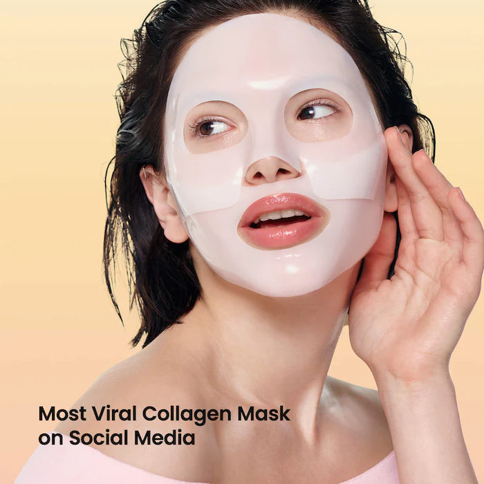 HEVELORA Bio-Collagen Deep Facial Mask (4 Count）