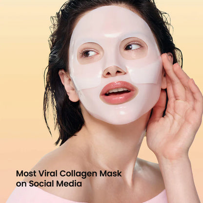 HEVELORA Bio-Collagen Deep Facial Mask (4 Count）