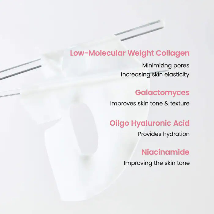 HEVELORA Bio-Collagen Deep Facial Mask (4 Count）